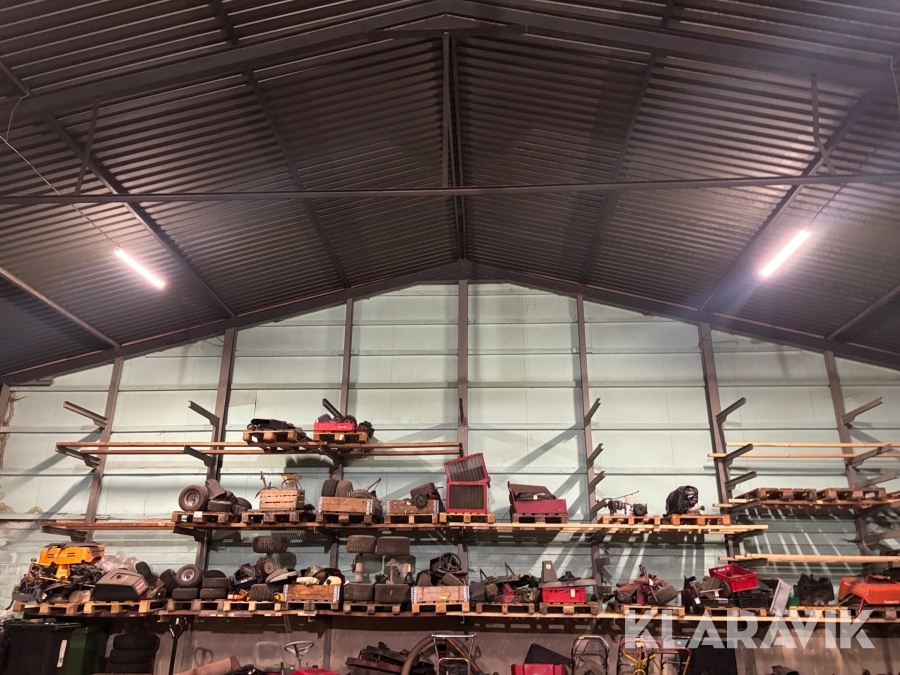 Reservdelar till trädgårdsmaskiner stort parti