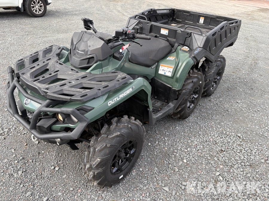 6-hjuling BRP Can-Am Outlander 650 V-Twin EFI