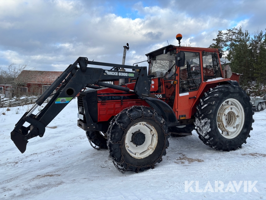 Traktor Valmet 905 med lastare