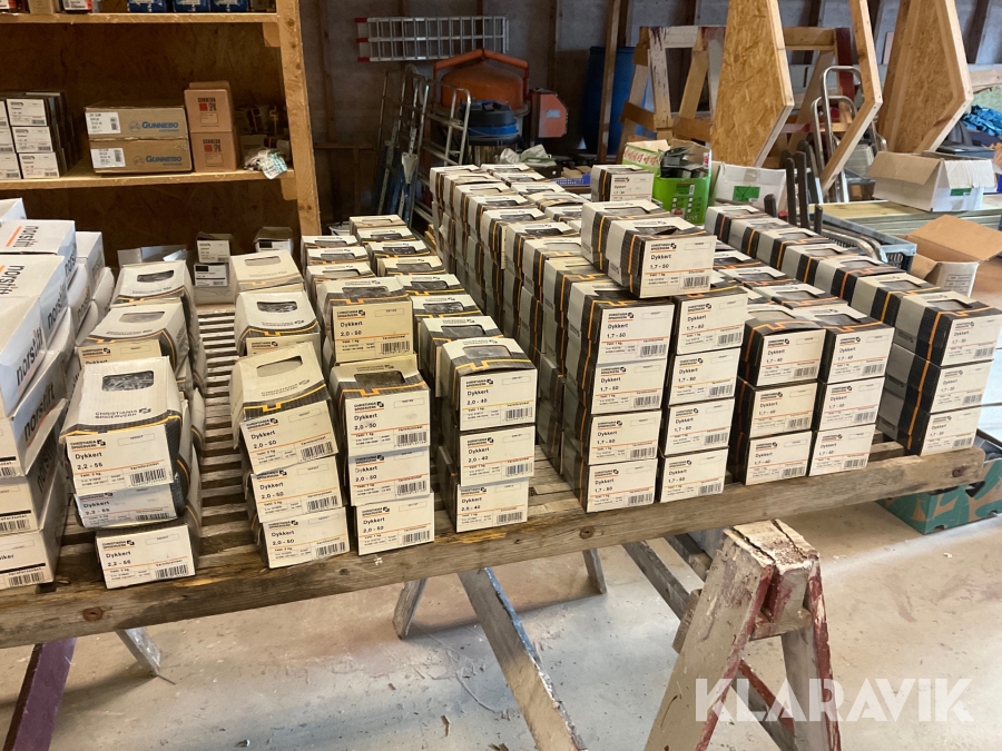 Parti med spik Christiania spigerverk