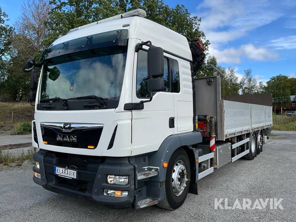 Kranbil / Brädgårdsbil MAN TGM 26.340 / Palfingerkran PK19.001 SLD5