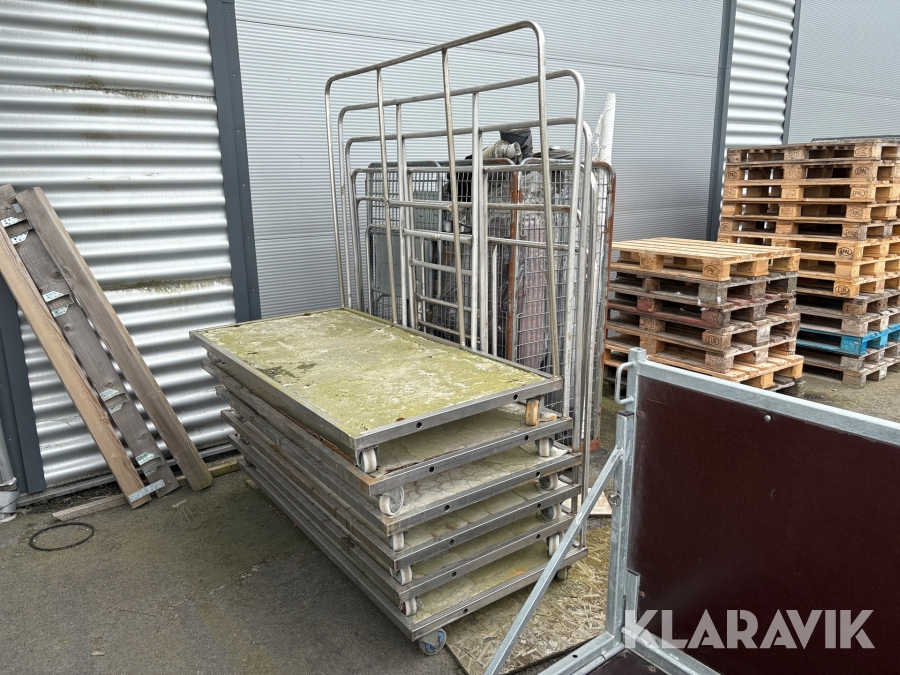 Rullvagnar 6 st