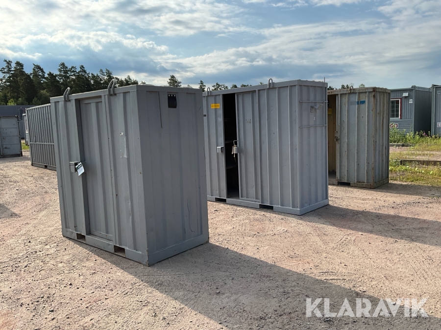 Förvaringscontainer 3st