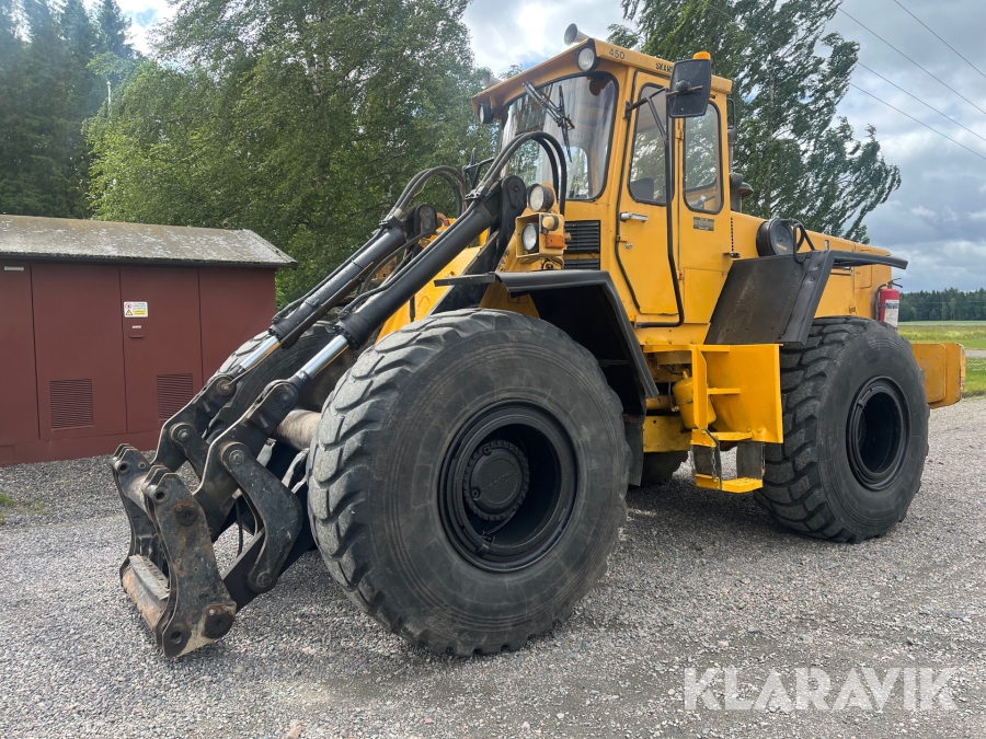 Hjullastare Volvo BM 4500 med skopa