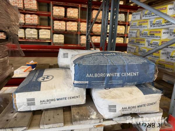 Vit cement Aalborg 4st