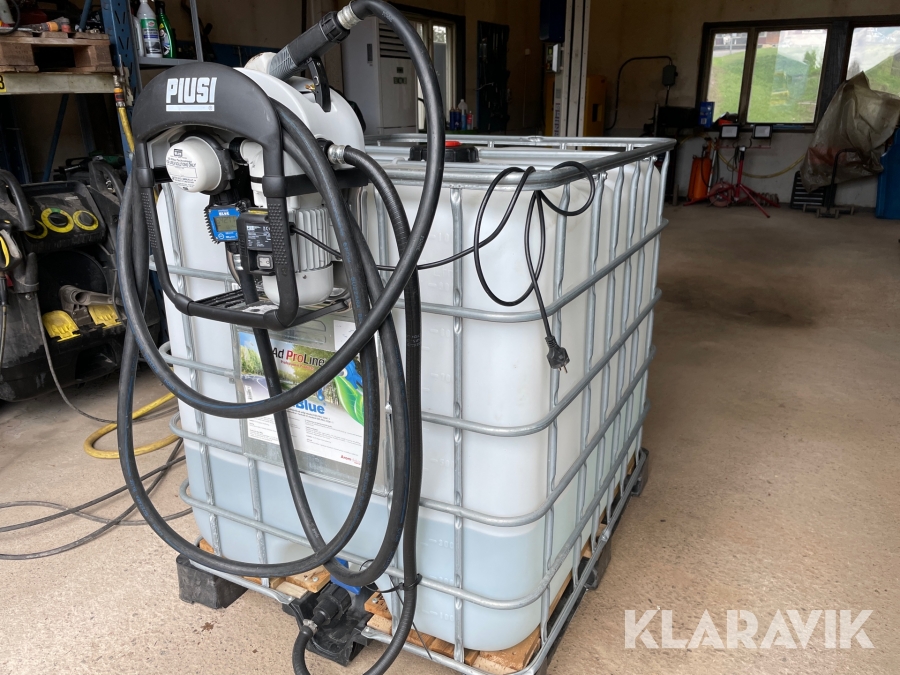 AD Blue Pro Tankstation PIUSI Pumpkit 220 Volt