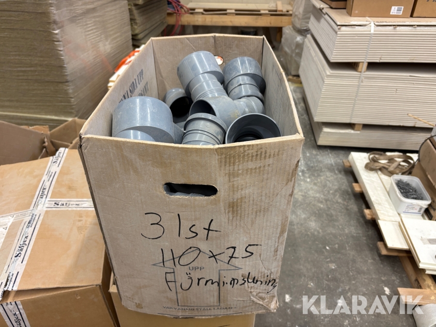 Avloppsrör/ Förminskning Wavin