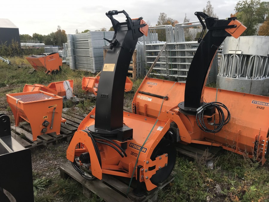 Hydrauldriven snöfräs/snöslunga 1200mm
