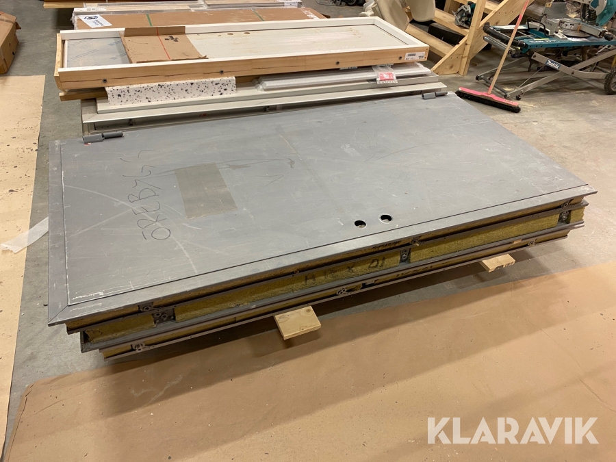 Säkerhetsdörrar Daloc - 3 st