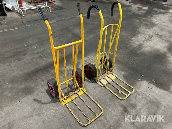Säckkärror 2 st