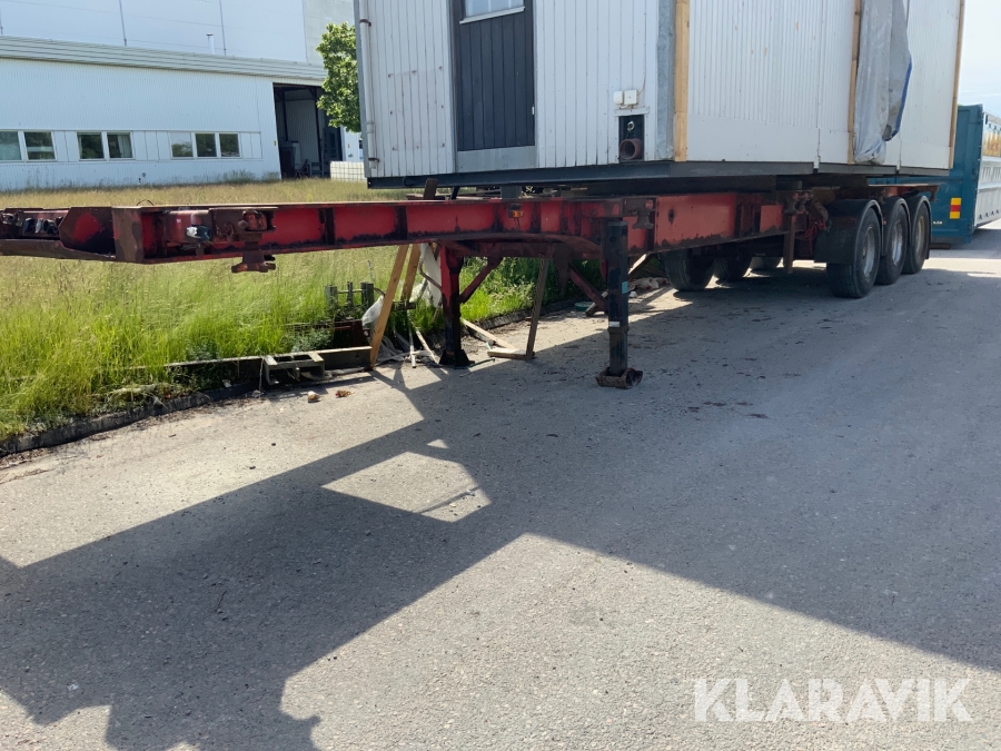 Trailer Kel berg iso container fäste