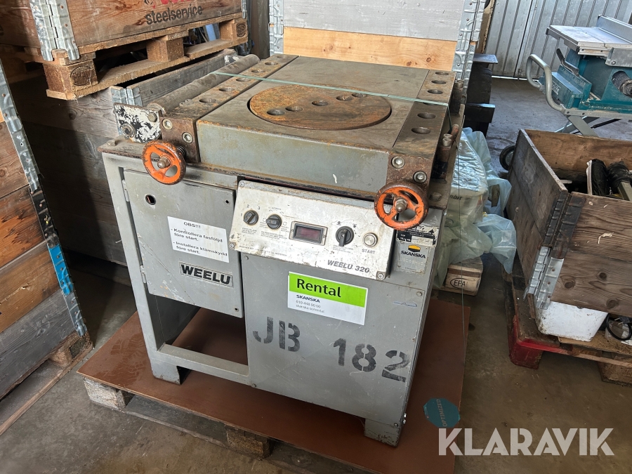 Bockmaskin Weelu 320
