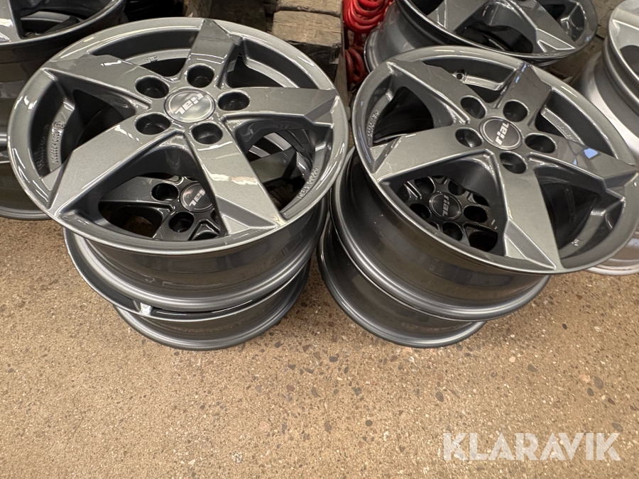 Aluminiumfälgar Rial 15 tum 8st