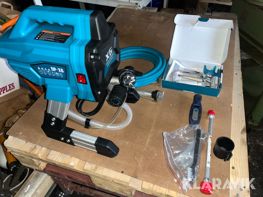 Färgspruta/Högtrycksspruta Dino-Power X6 airless