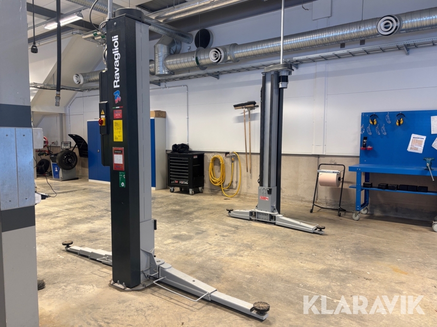 Tvåpelarlyft Ravaglioli KPX343 WK