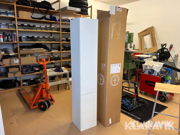 Högskåp till badrum Gustavsberg TC30 högskåp vit 2 st