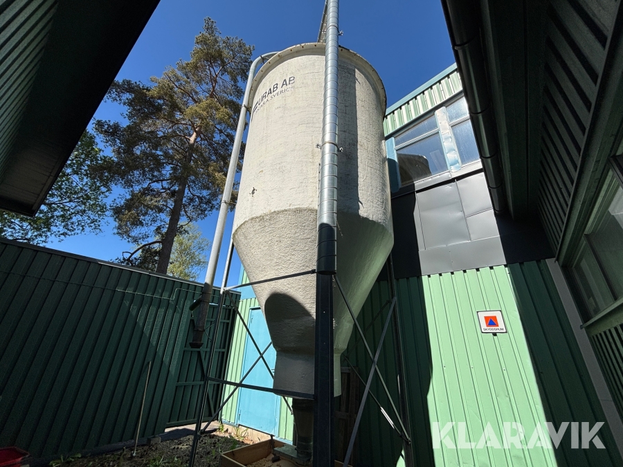 Glasfiber silo Furab Ab 13kubik