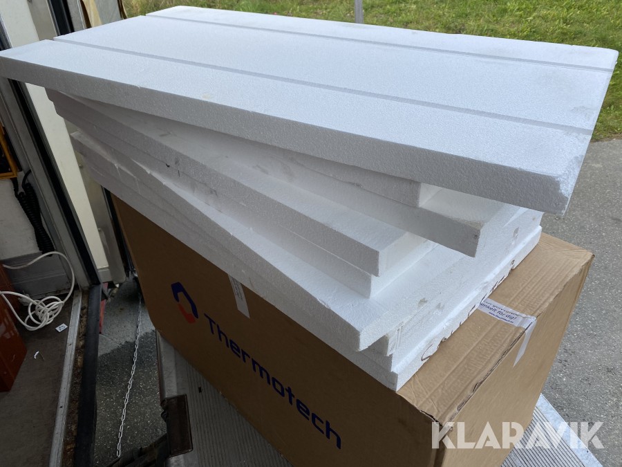 Spårad cellplast & aluminiumplåtar Thermotech Thermosystem