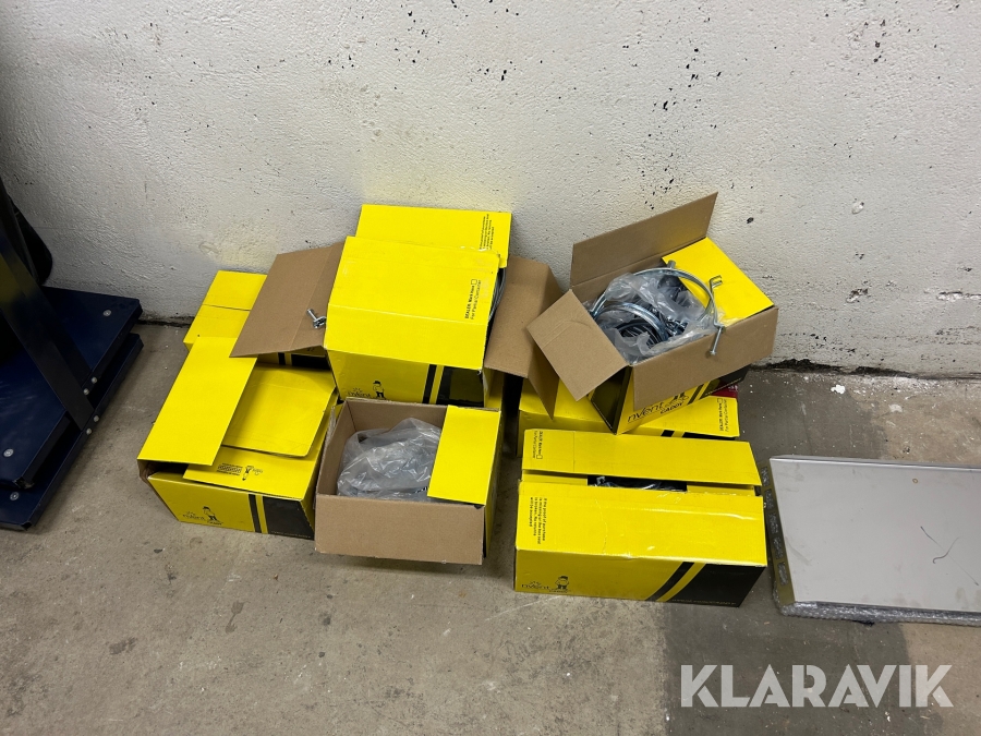 Diverse ventilationsdelar