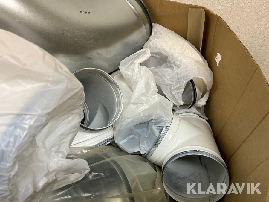 Diverse ventilationsdelar