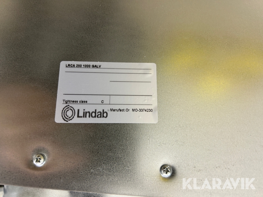 Diverse ventilationsdelar