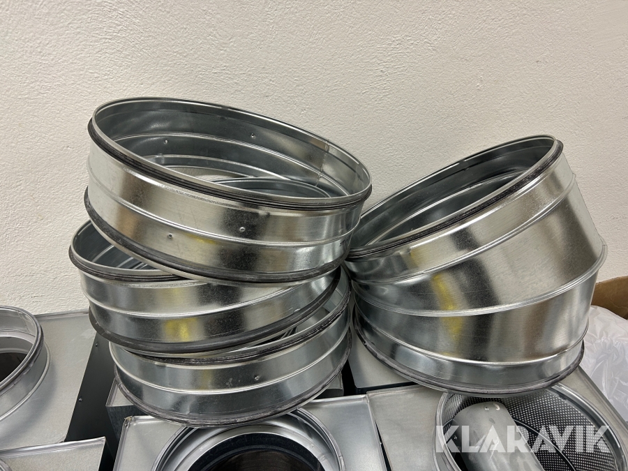 Diverse ventilationsdelar