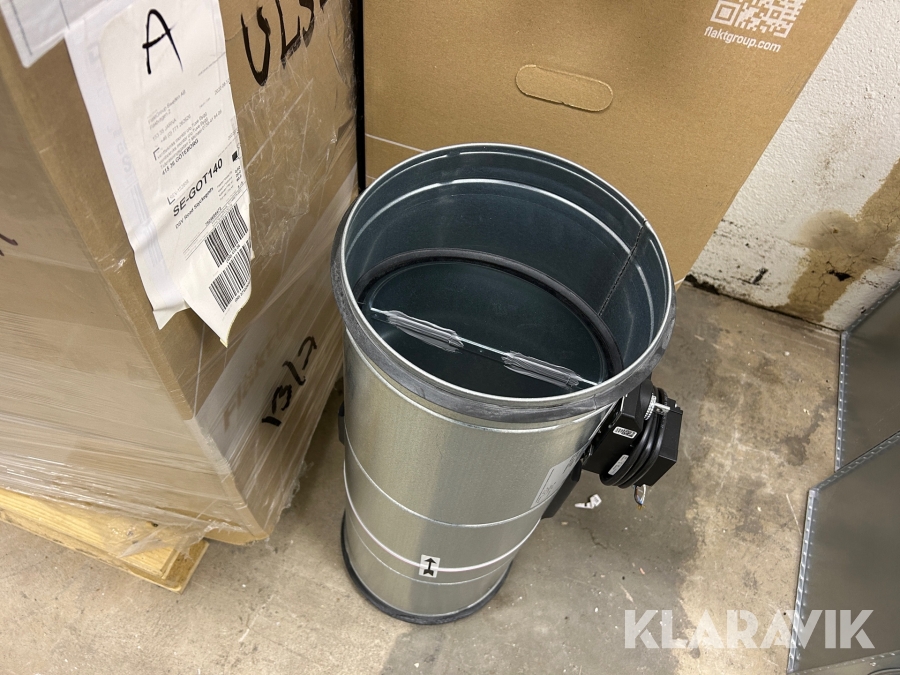 Diverse ventilationsdelar