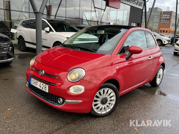 Fiat 500 1,2 69hk Lounge Panorama