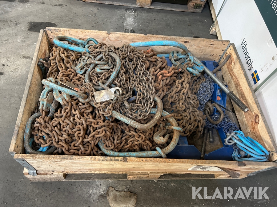 Lyftredskap & kättingar mm