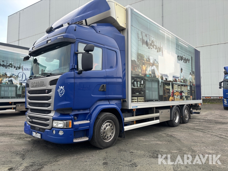 Kylbil Scania R490 6x2 12.7 Hultsteins 2zon Frys