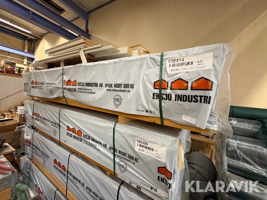 Träreglar Eksjö Industri Planhyvlat