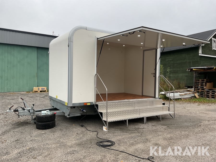 Mässvagn Westbay B1