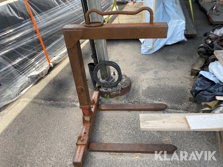 Pallgaffel till kranbil Hiab