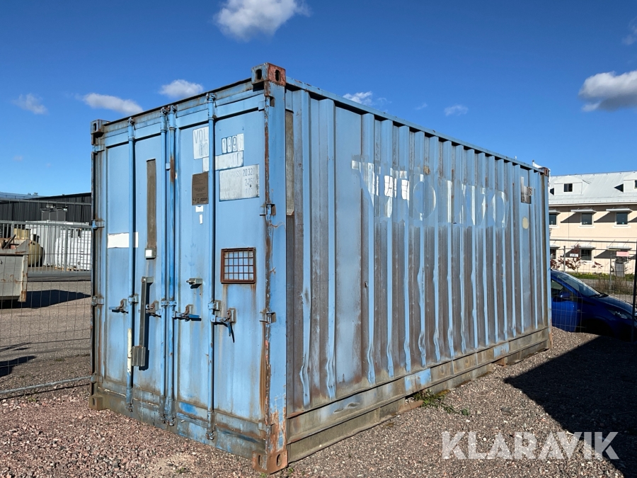 Container Nordplåt 20fot