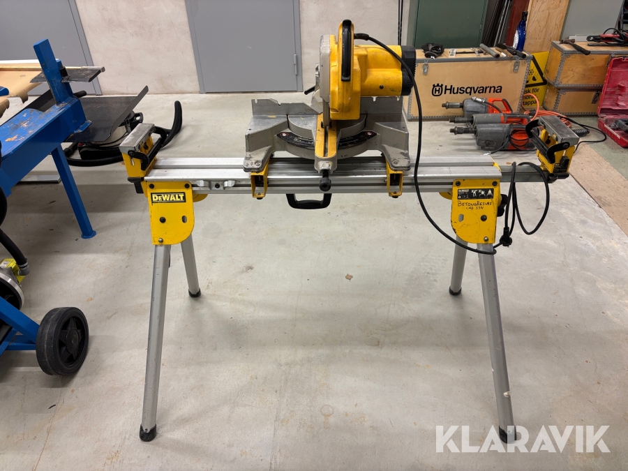 Kap och gersåg Dewalt DW707 med stativ