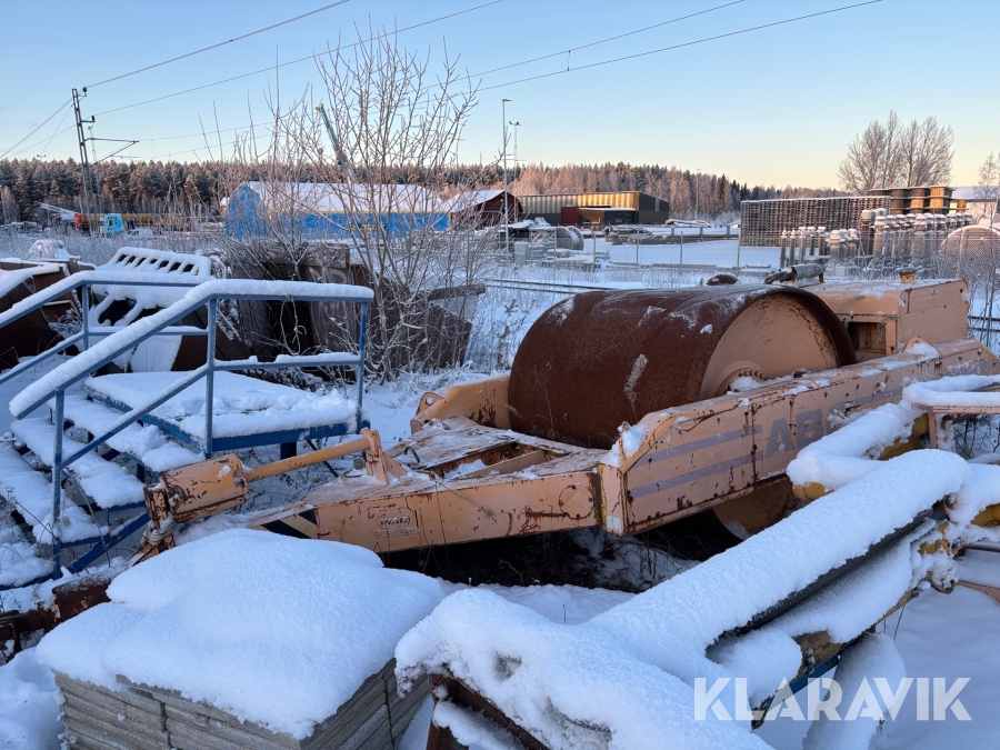 Bogserad vält ABG Hamela