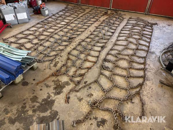 Snökedjor till traktor