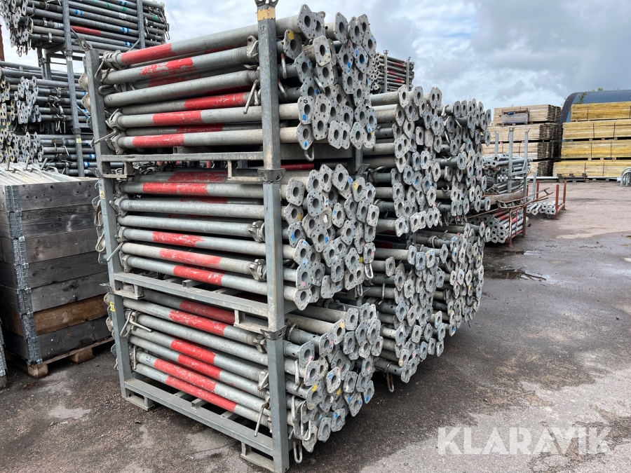 Stämp och balk med tillbehör