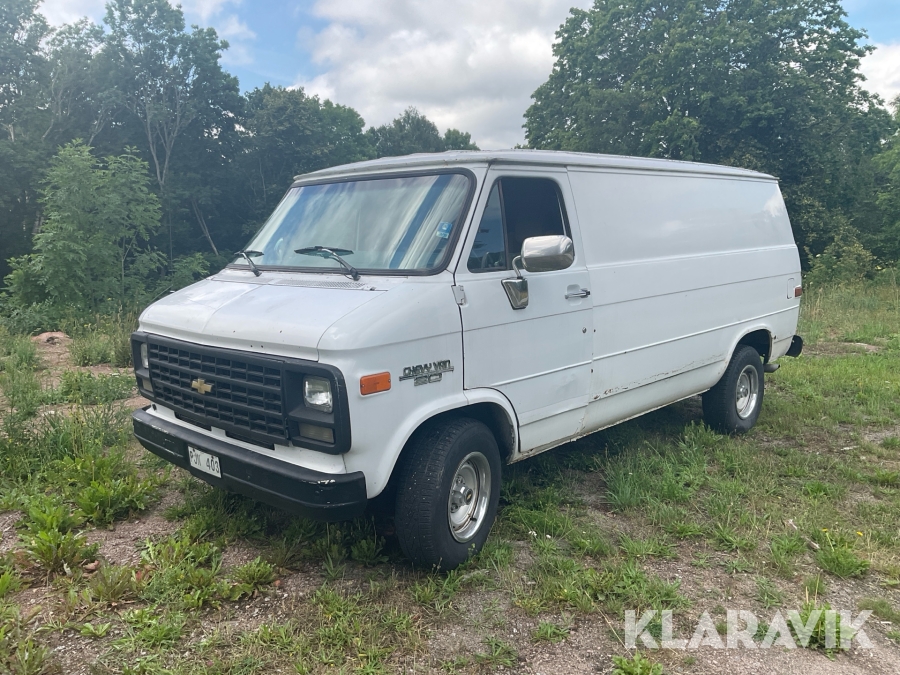 Transportbil Chevrolet Van 6,5 Diesel