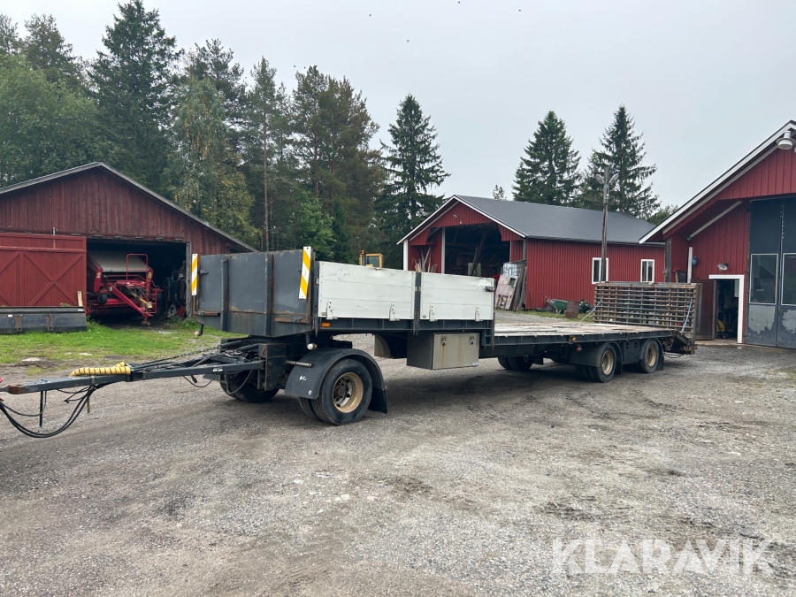 Maskintrailer Van Hool SZ300