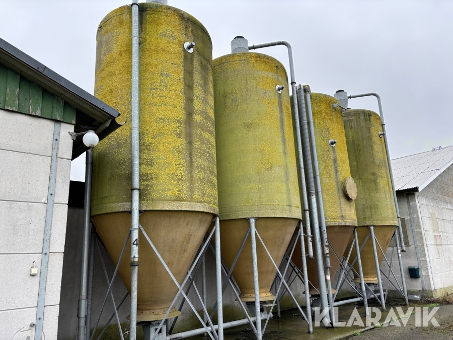 Fodersilos Tunetanken - 4 st