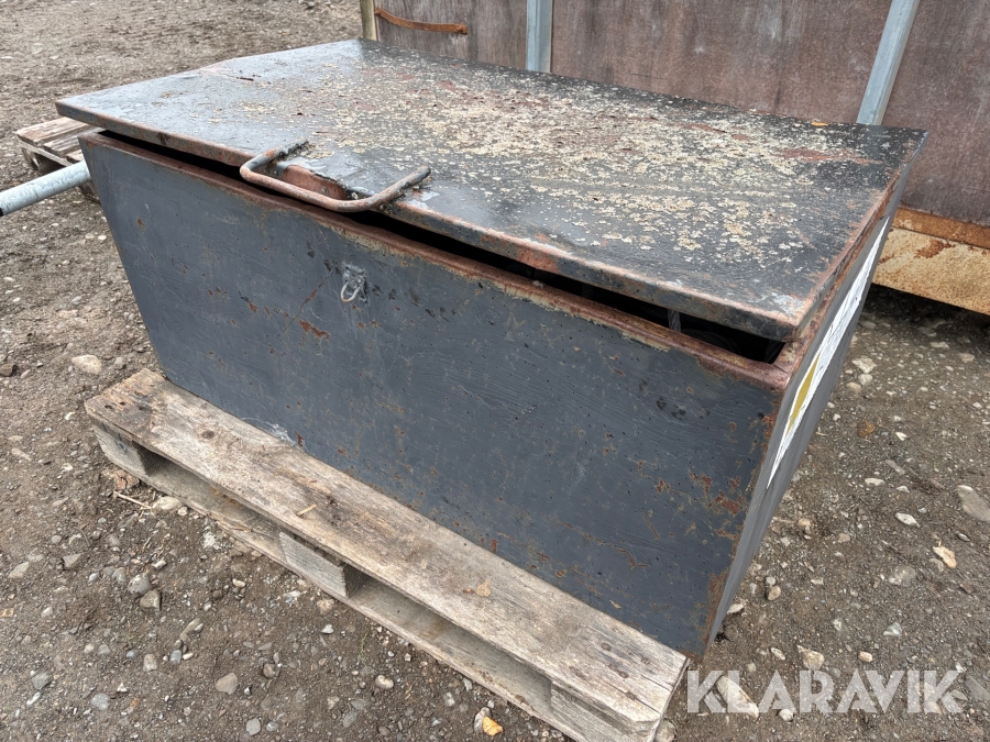 Förvaringslåda i plåt