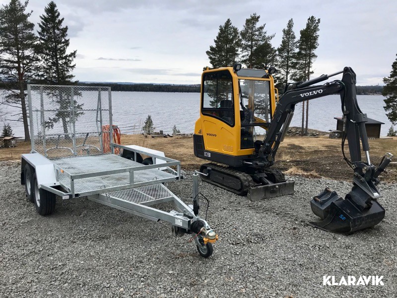 Bandgrävare Volvo EC15B 