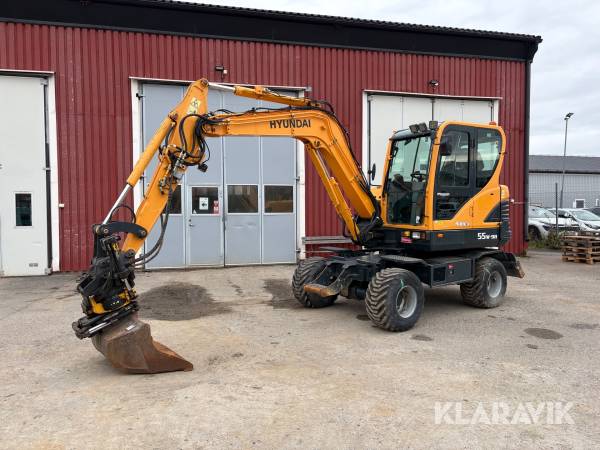 Hjulgrävare Hyundai Robex 55-9A