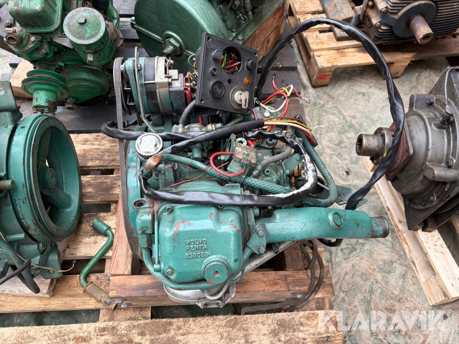 Motor Volvo 1-cylindrig diesel