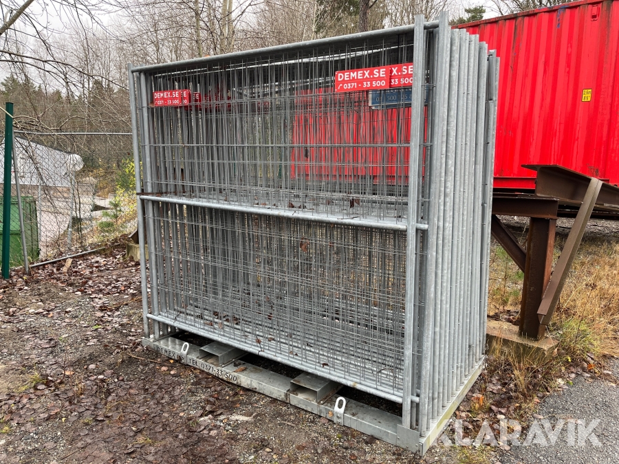 Byggstängsel 30 st Demex