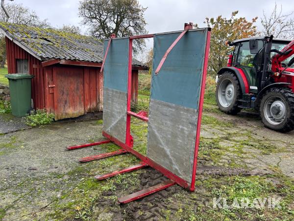 Pallgafflar för dubbla pallar