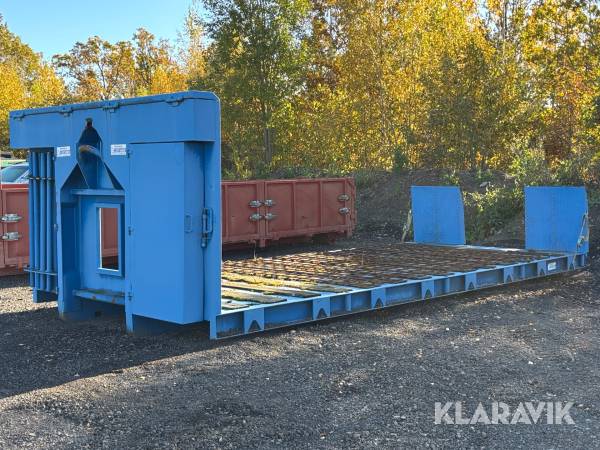 Maskinflak LT container 20 ton