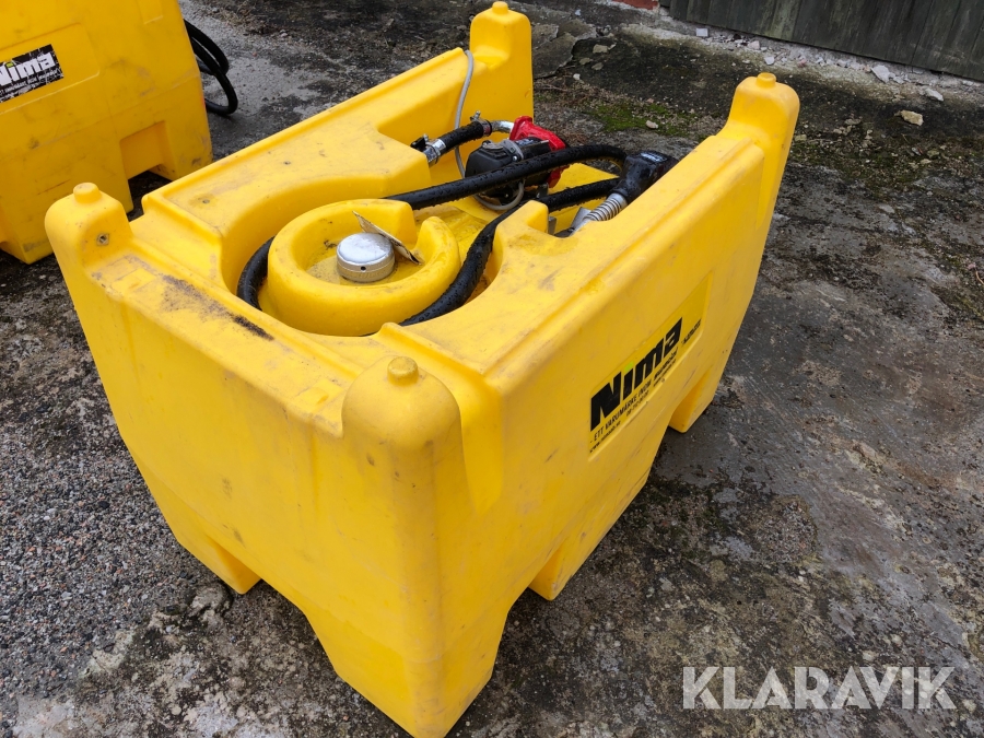 Dieseltank Nima 220Z1 i plast med pump
