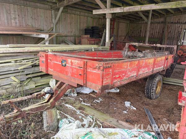 Gödselspridarvagn Solus GS 8